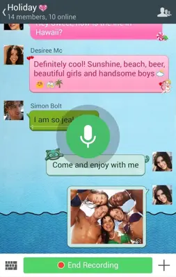 Hi android App screenshot 2